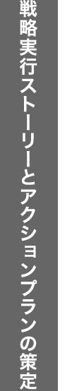 戦略実行ストーリーとアクションプランの策定